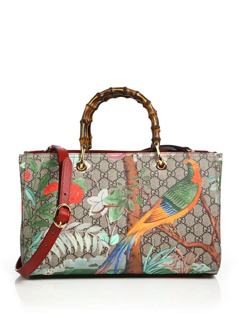 gucci bamboo tote replica|Gucci tote with bamboo handles.